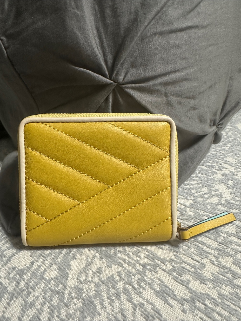 Tory Burch Color Block Bi-Fold Wallet - Picture 2 of 8